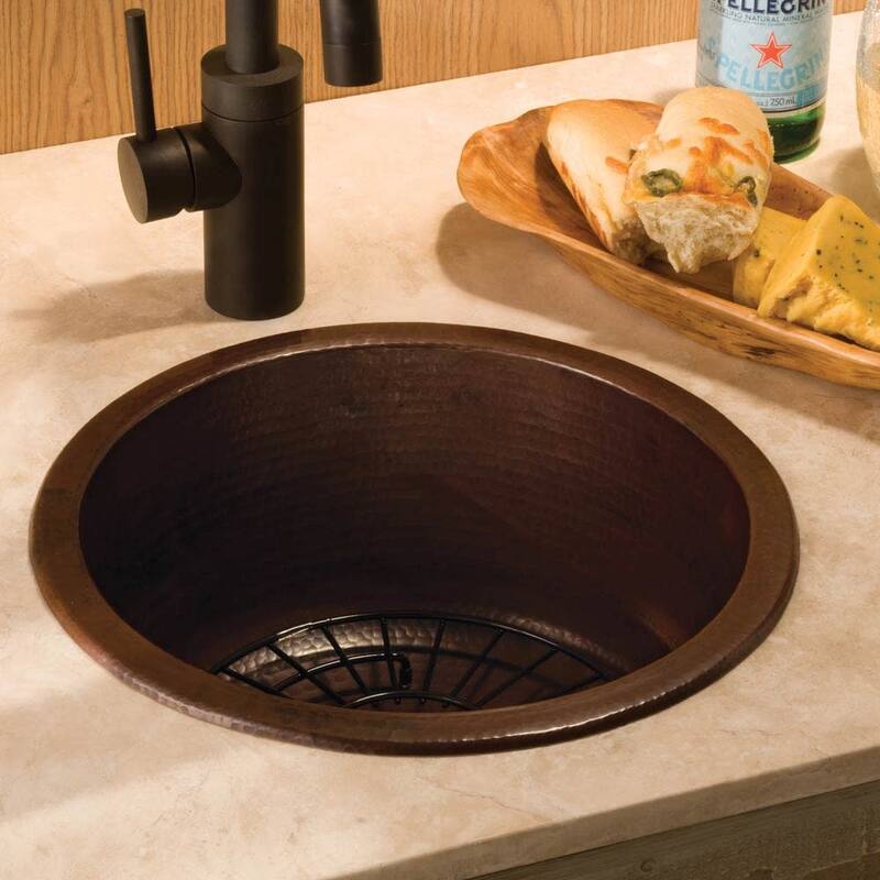 Native Trails Redondo Chico 15" Single Basin Undermount Bar Sink