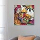 preview thumbnail 3 of 5, iCanvas "Jazz It Up I" by Eric Waugh Canvas Print 26x26x1.5