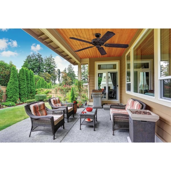 slide 2 of 4, Westinghouse Lighting Deacon 52" Indoor/Outdoor Ceiling Fan Hardwired