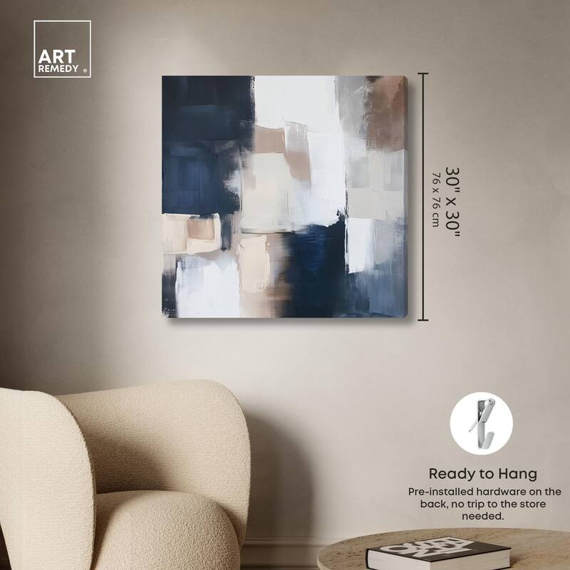 Stormy Hues I Canvas by Art Remedy, Gallery Wrapped
