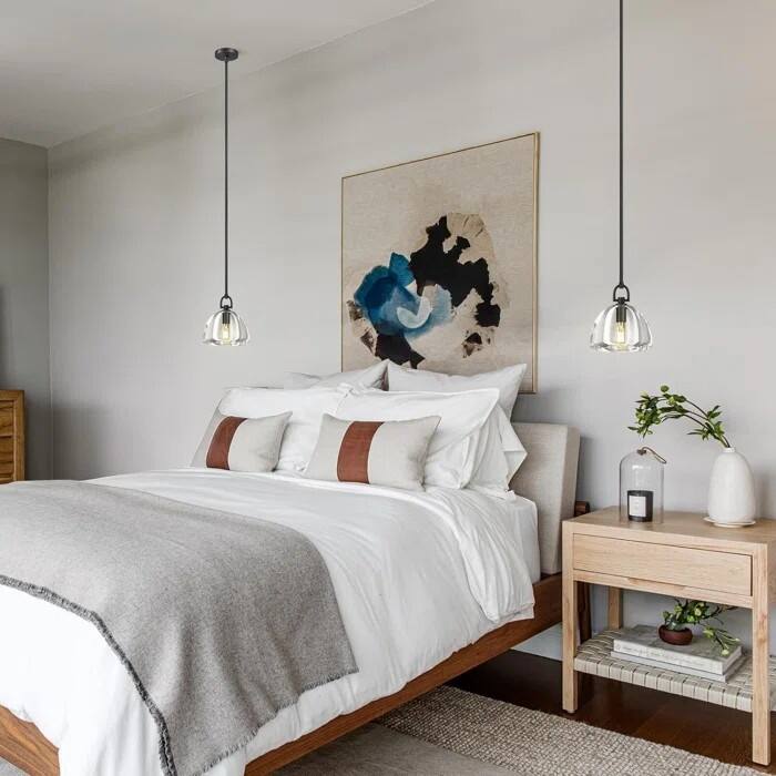 Crystal Hemisphere Pendant Light