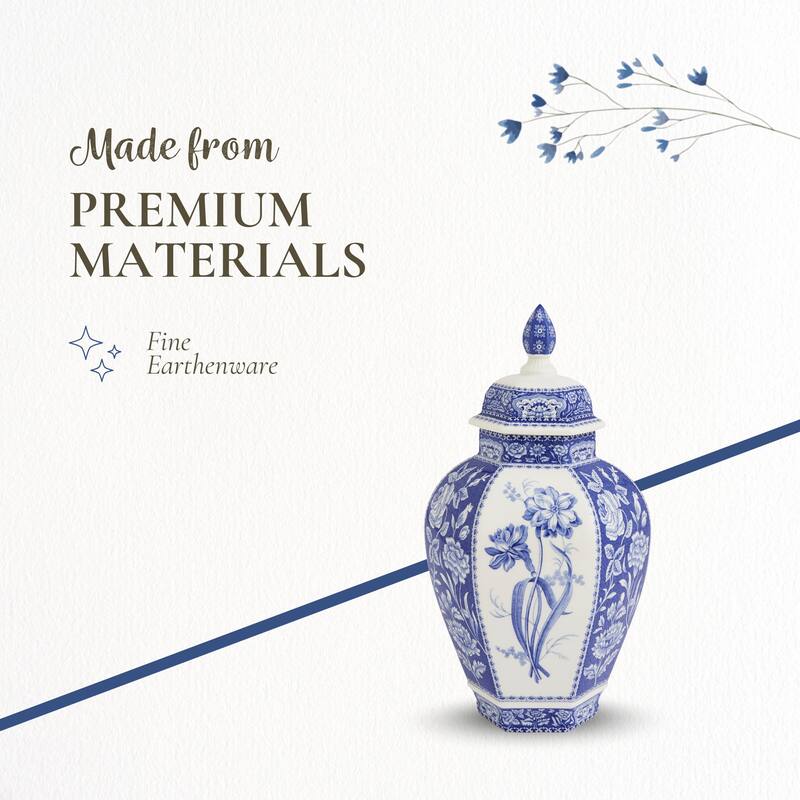 Spode Blue Italian Vase