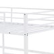 preview thumbnail 30 of 31, Metal Loft Bed Twin, Loft Bed Frame with Guard Rails and Flat Ladder
