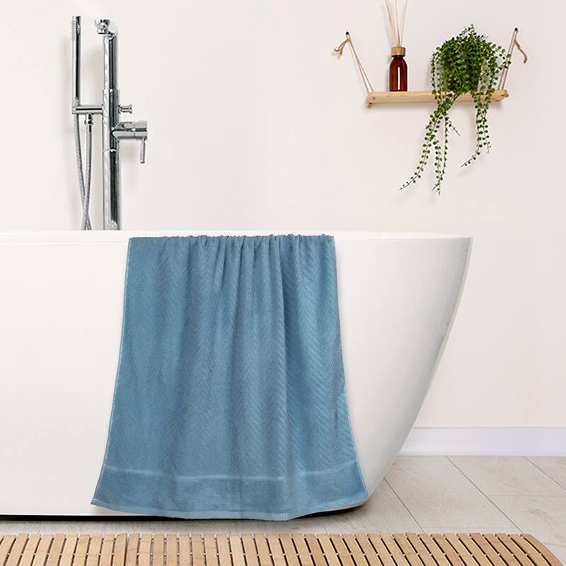 Cotton Bath Towels, 2 Pack Bath Sheet, Quicker to Dry and Highly Absorbent Towels Bathroom, Gym, SPA, Yoga 28" x 56"