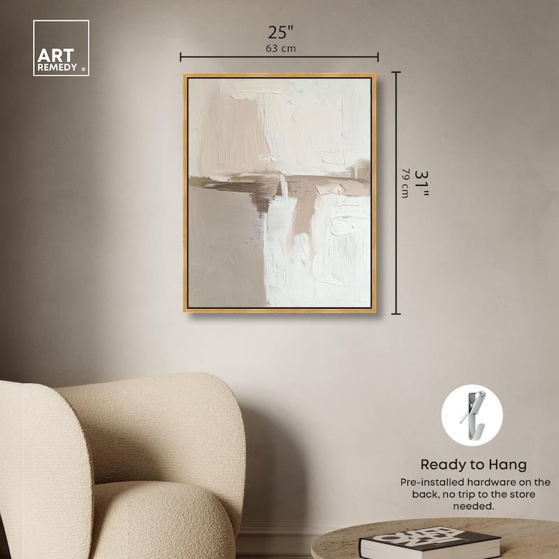 Sandstone Impressions Canvas by Art Remedy