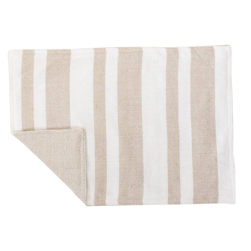 Sol Stripe Dune Placemat Set of 6 - Set of 6
