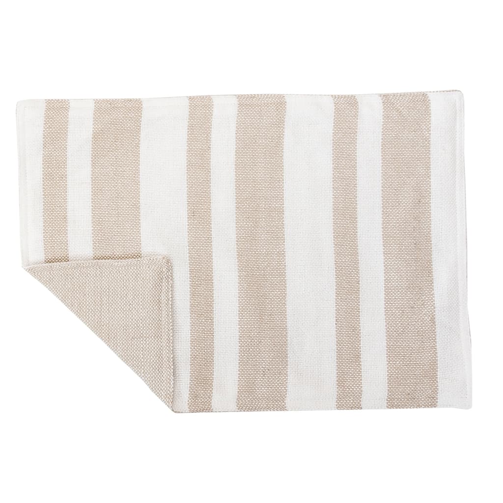 Sol Stripe Dune Placemat Set of 6 - Set of 6