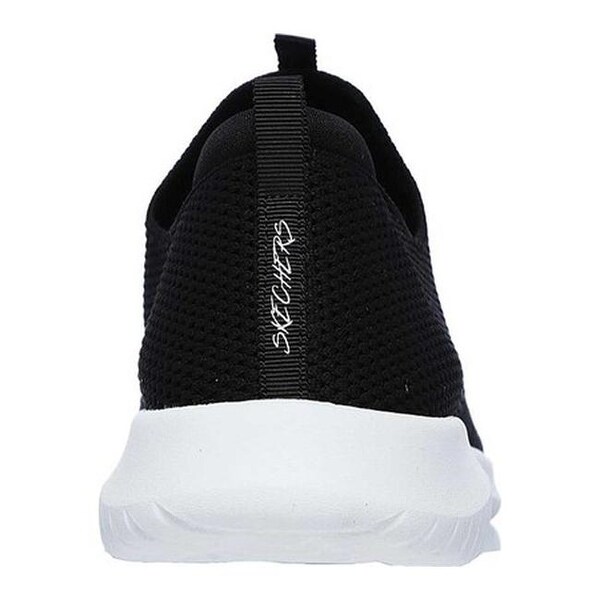 skechers ultra flex first take black white