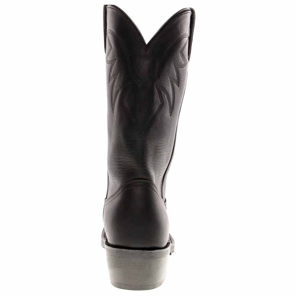 Shop Durango Mens 11in Oiled Black Leather Western Casual Boots