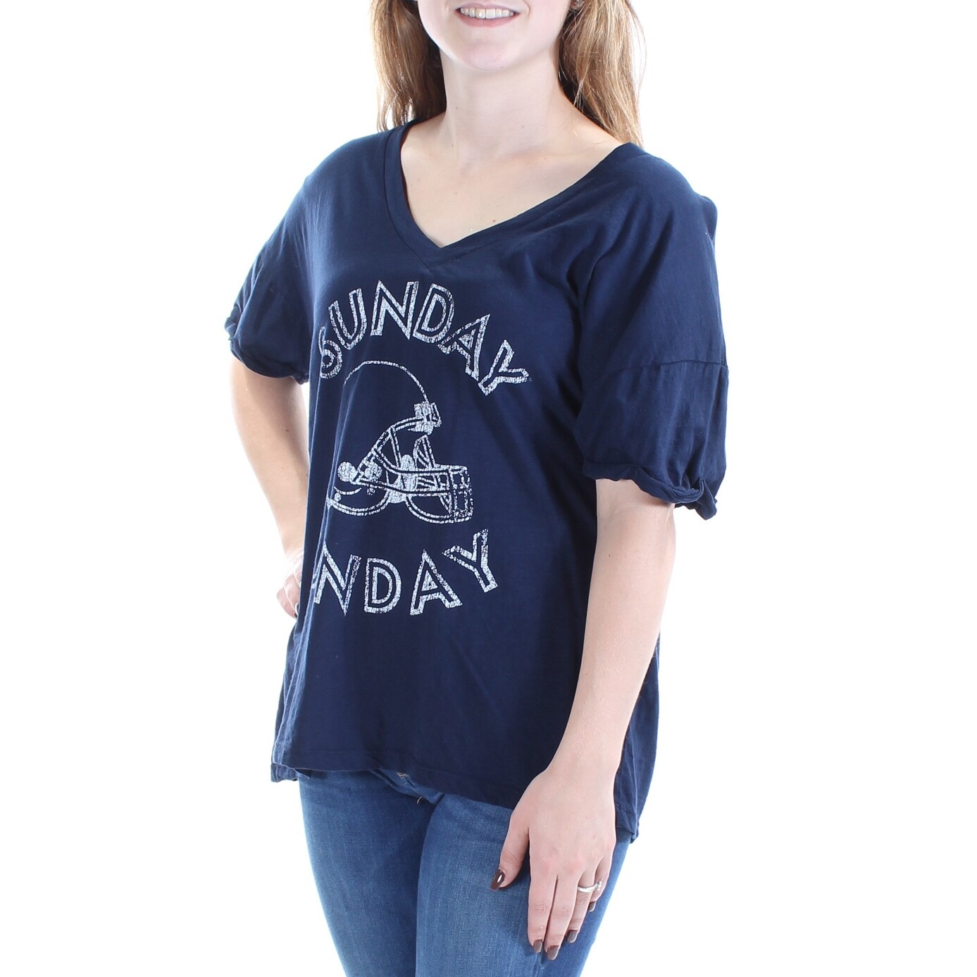 Shop The Original Retro Brand Womens Navy Sunday Funday Short