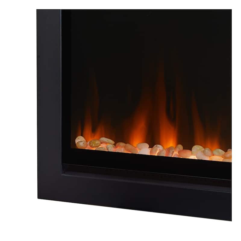 Wall Mount or Recessed Electric Fireplace Insert 48.88" by Real Flame