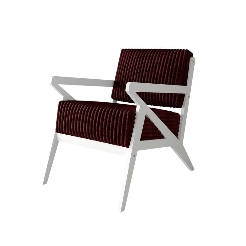 CraftPorch 2 Pieces Chic Modern Velvet Upholstered Chair