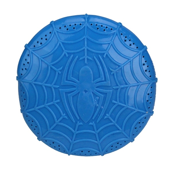 6" Blue Marvel Ultimate Spider-Man Web Flyer Throwing Disc Swimming Pool Toy - N/A