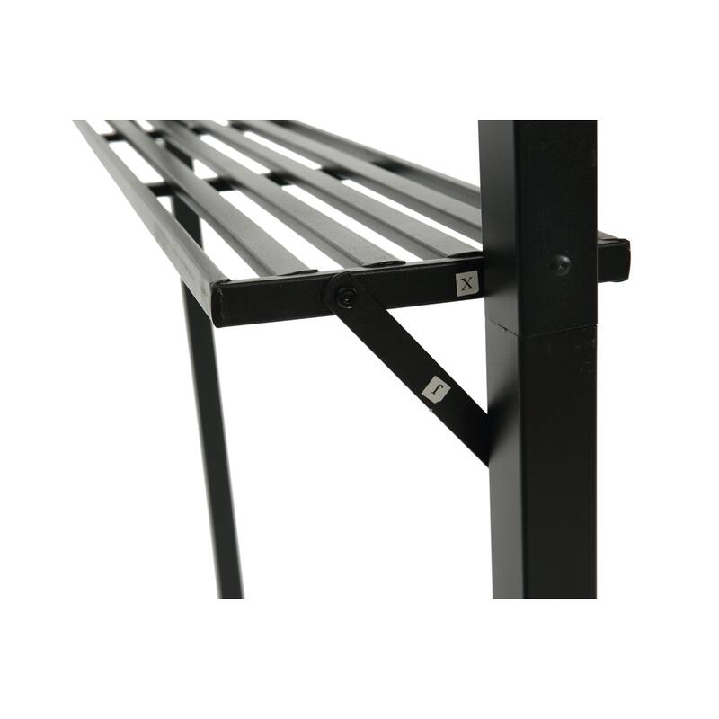 Outdoor Grill Gazebo 8x5 Ft, Double Tier Soft Top Canopy with Steel Frame, Bar Counters & Hook for BBQ