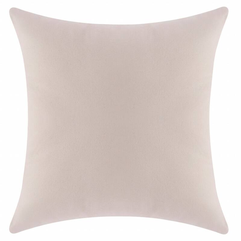 HomeRoots 20" X 20" Navy And Light Gray 100% Cotton Geometric Zippered Pillow