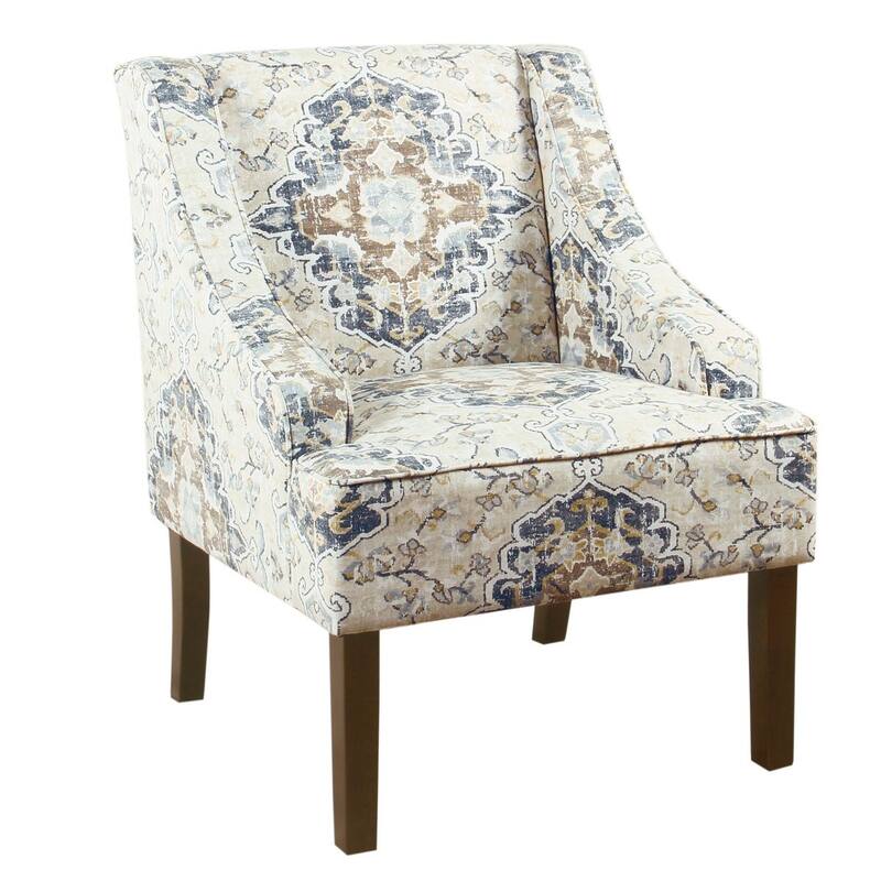 Porch & Den Holman Upholstered Swoop Arm Chair