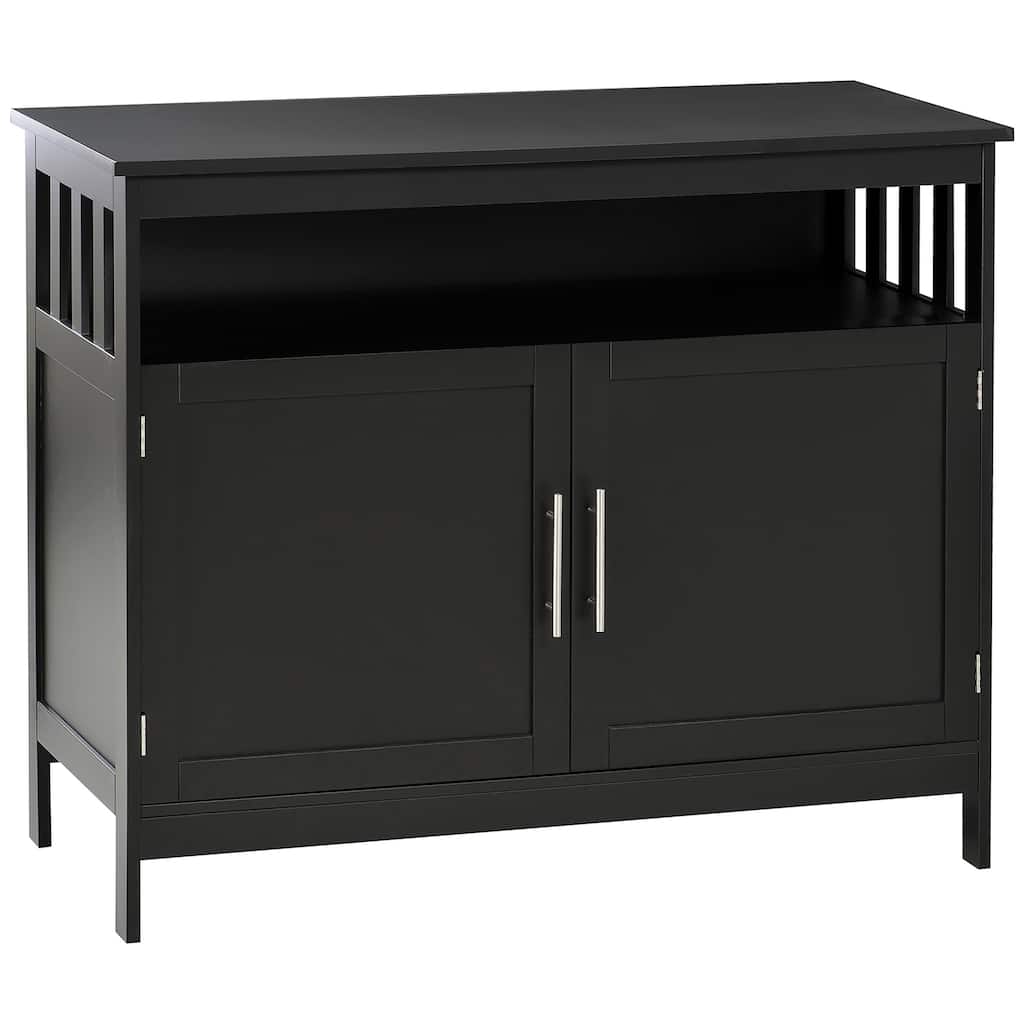Sideboard Buffet Cabinet, Modern Kitchen Cabinet, Coffee Bar Cabinet