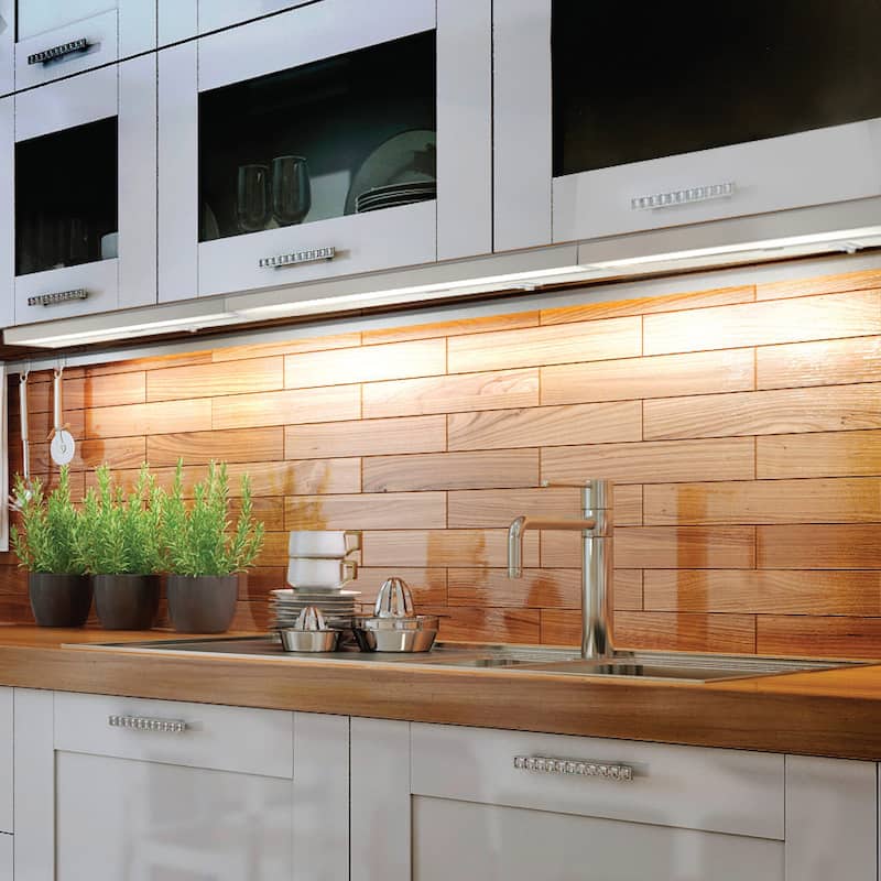 17 Watt 28 Inch LED White Under Cabinet Light CCT Selectable 40000 Hours