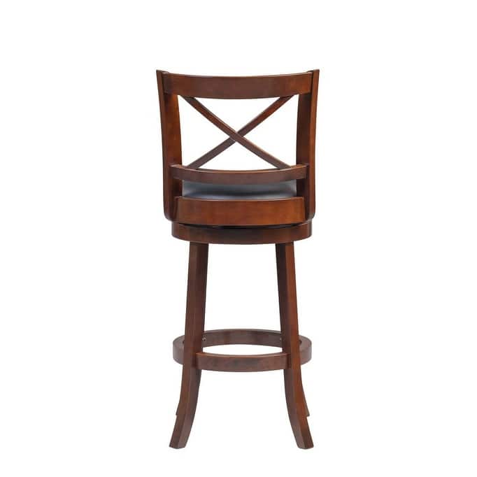 Georgia 29-Inch Swivel Bar Stool - Cappuccino