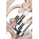 preview thumbnail 11 of 15, Oaks Aura 6-Light Rustic Wood Chandelier Farmhouse Shabby Chic Chandeliers for Dining Room Wood Pendant Light