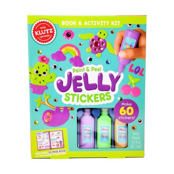 slide 2 of 5, Paint and Peel Jelly Stickers - N/A