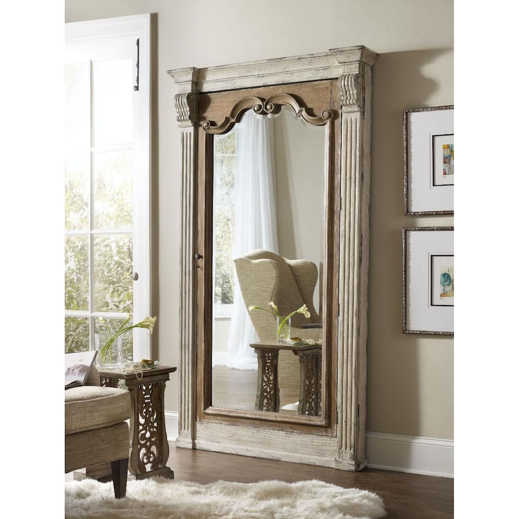 Hooker Furniture Chatelet Oversized 84" Tall Rustic Farmhouse Leaning