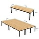 preview thumbnail 2 of 49, 6.5FT Conference Meeting Seminar Business Table Set for 16-20 Person (Set of 6)