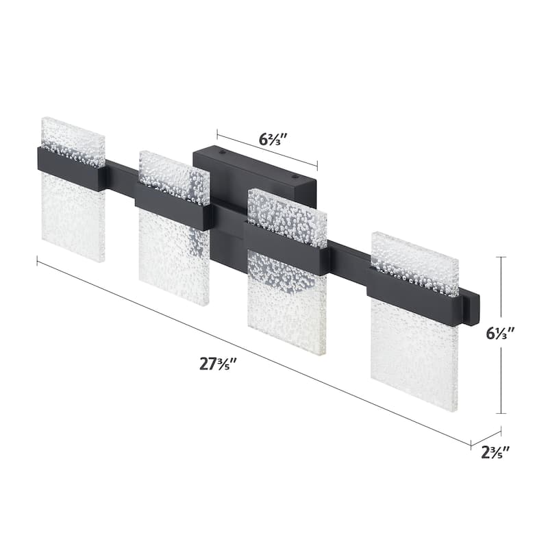 CO-Z Modern 20W LED Wall Sconce Vanity Light Fixture