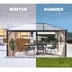 preview thumbnail 41 of 133, EROMMY Hardtop Gazebo,Outdoor Pergola with Double Roof & Netting & Curtains,Heavy Duty Canopy for Patio, Backyard, Pool party
