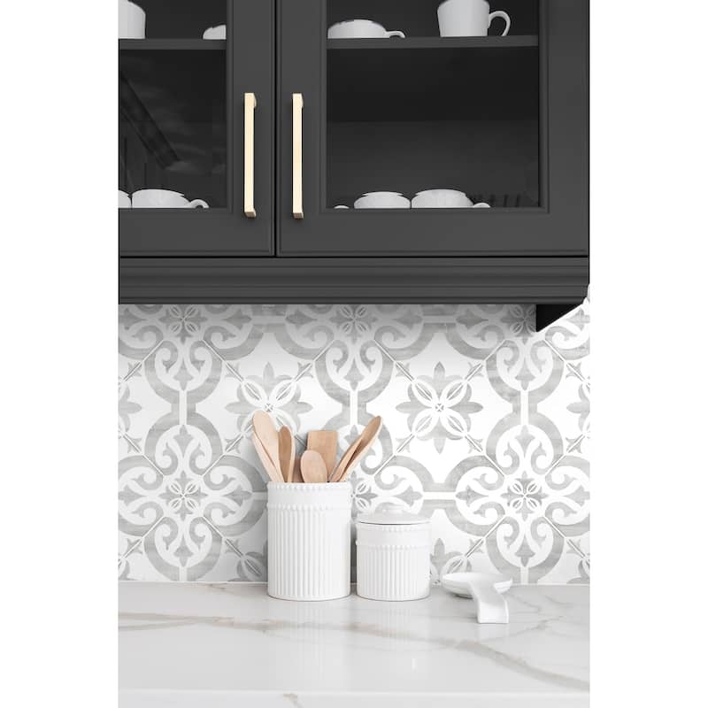 Luxe Haven Porto Tile Peel and Stick Wallpaper
