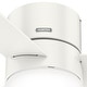 preview thumbnail 9 of 24, Hunter 52" Minimus Modern Sleek Low Profile Ceiling Fan with LED Light, Handheld Remote - Contemporary, Transitional