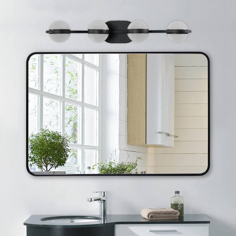 Modern Bathroom Vanity Light with 4 LED Bulbs