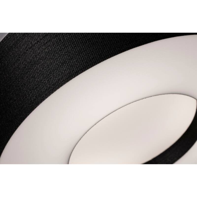 AFX MCF1214MB Montclair 2 Light 13" Wide Flush Mount Drum Ceiling