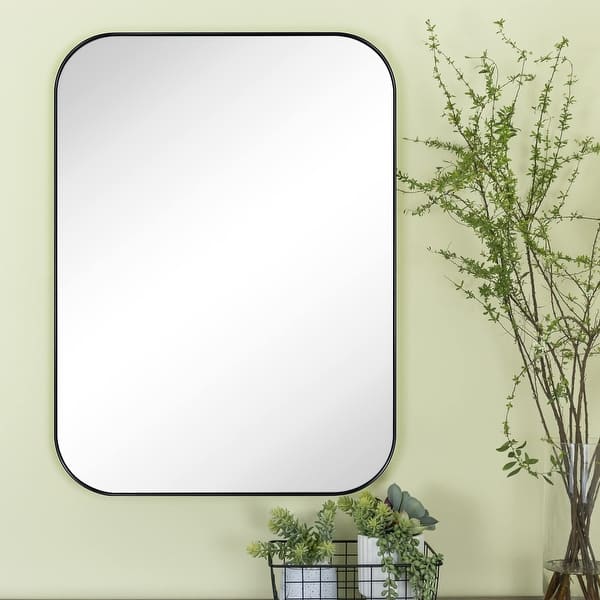 MidCentury Modern Chic Metal Rounded Wall Mirrors Bed Bath & Beyond