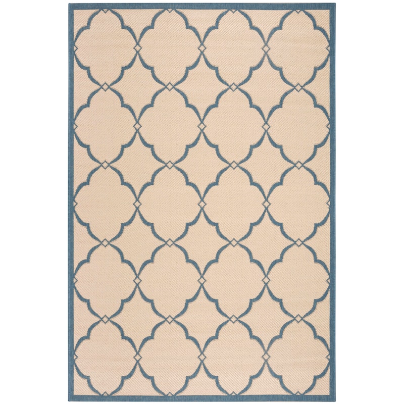 SAFAVIEH Beach House Caetana Indoor /Outdoor Waterproof Patio Backyard Rug