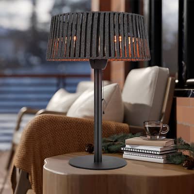 1500W Portable Tabletop Outdoor Halogen Electric Patio Heater