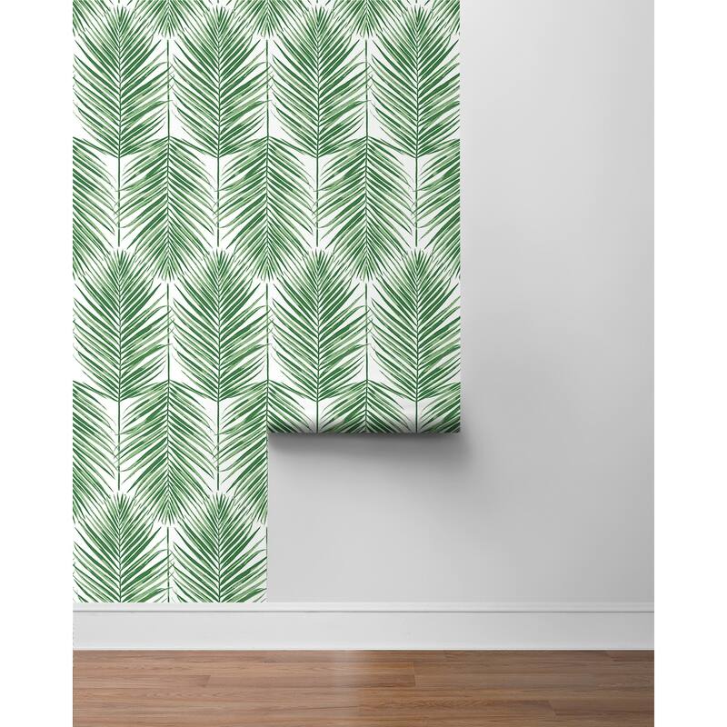 Seabrook Designs Paradise Palm Prepasted Wallpaper