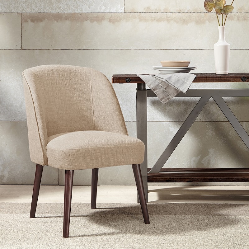 1 Piece Rounded Back Dining Chair Dining Room Chair Coffee Chair