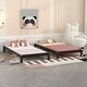 preview thumbnail 16 of 27, Twin Size Two Solid Platform Stackable Single beds with Wood Slats,Space saving