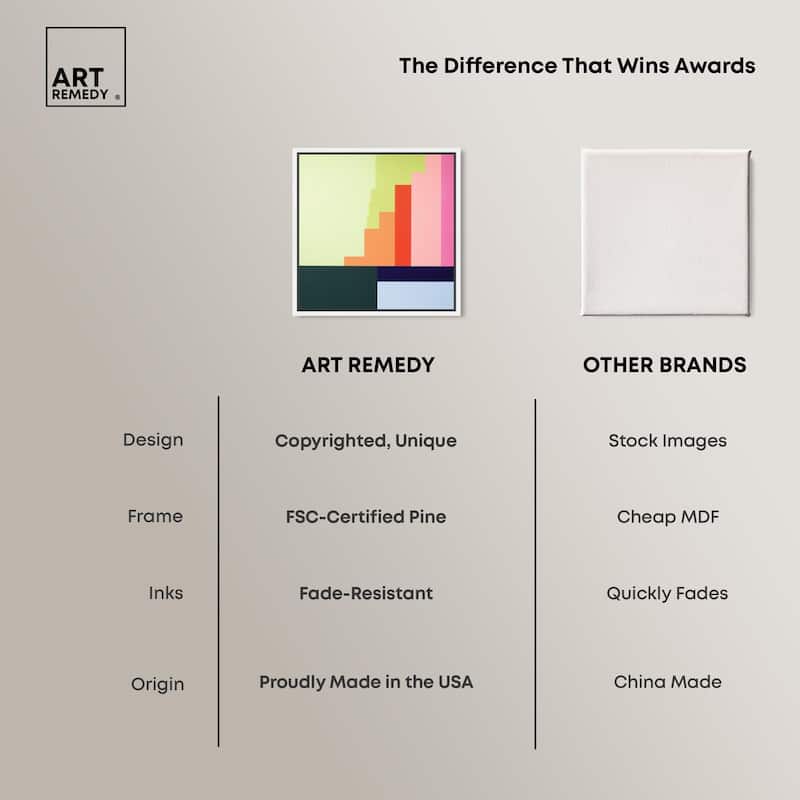 Rectilinear Rhapsody I Canvas by Art Remedy