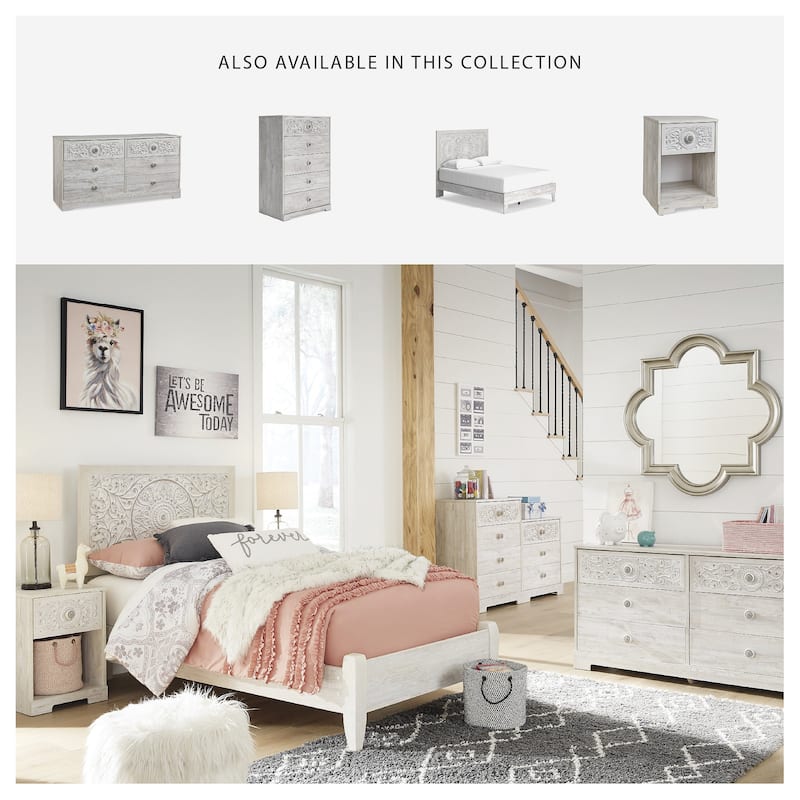 Signature Design by Ashley Paxberry White Dresser