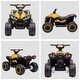 preview thumbnail 5 of 3, Electric 12V Kids Ride-On ATV Quad with Horn, Headlights and Durable Wheels