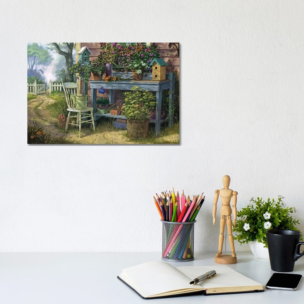 iCanvas "Wildflowers" by Michael Humphries Canvas Print