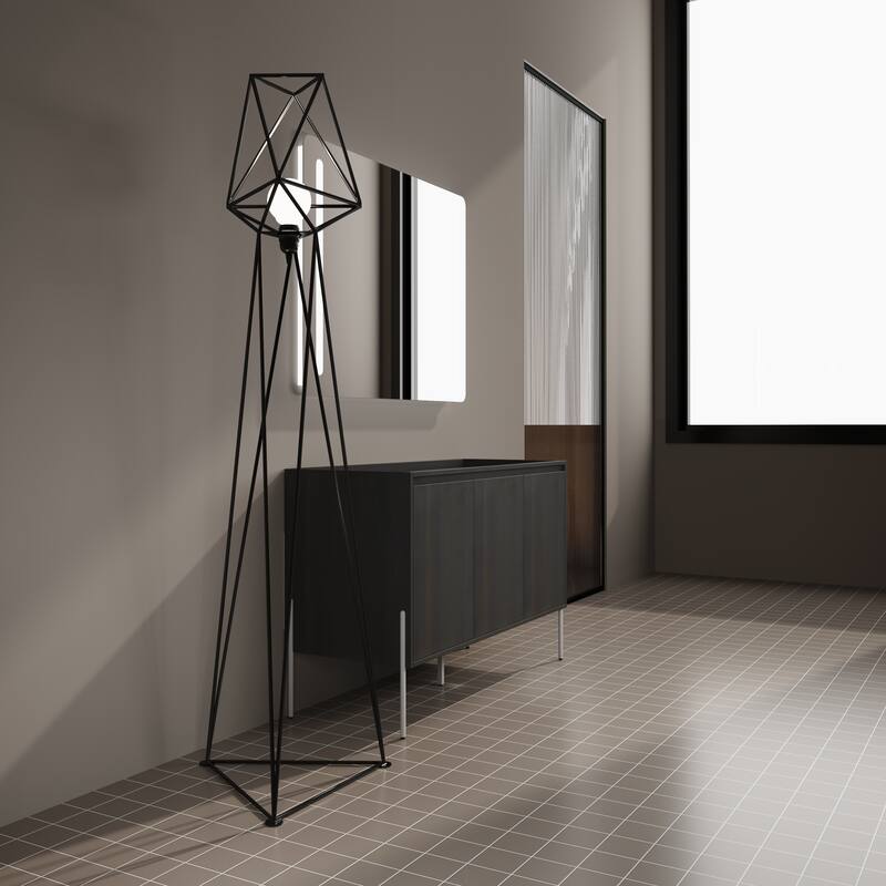 36" Freestanding Bathroom Vanity Cabinet, Soft Close Double Doors, Durable Eco-Friendly Plywood Construction