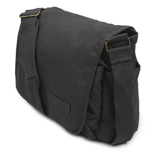 canvas shoulder messenger bag