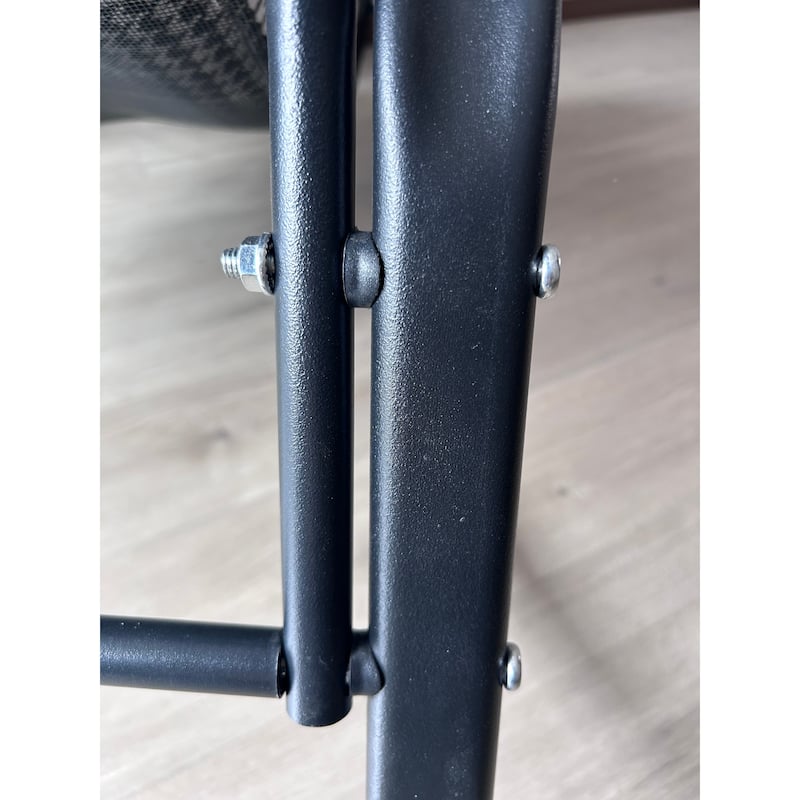 Anmytek Modern White Boucle Rocking Chair with Extra Wide Seat Upholstered Glider Recliner for Nursery and Living Room