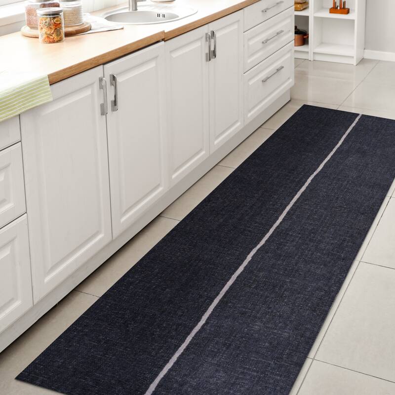JONATHAN Y Korsa Medallion Textured Weave Machine Washable Area Rug