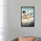preview thumbnail 3 of 13, iCanvas "Hang In There" by Catrin Welz-Stein Framed