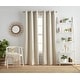 preview thumbnail 4 of 14, Dream Factory Harper Panel Pair 84 Inch - Linen