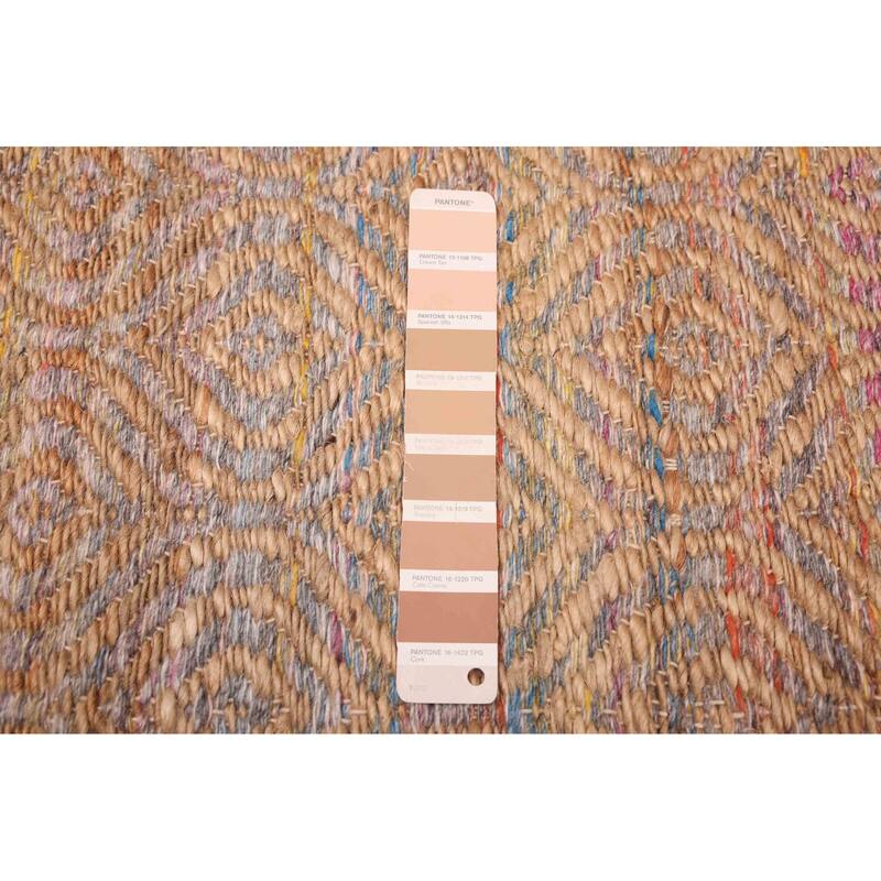 ECARPETGALLERY Flat-Weave Palas Denizli Tan Kilim - 5'3 x 7'5